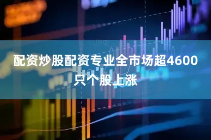配资炒股配资专业全市场超4600只个股上涨